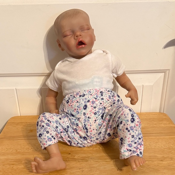 Other - Floral Baby Doll with White Top